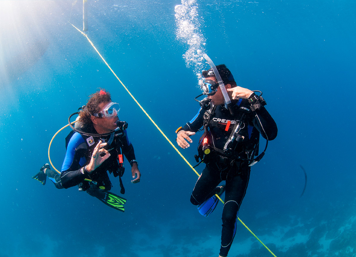 curso instructor PADI en Ceuta